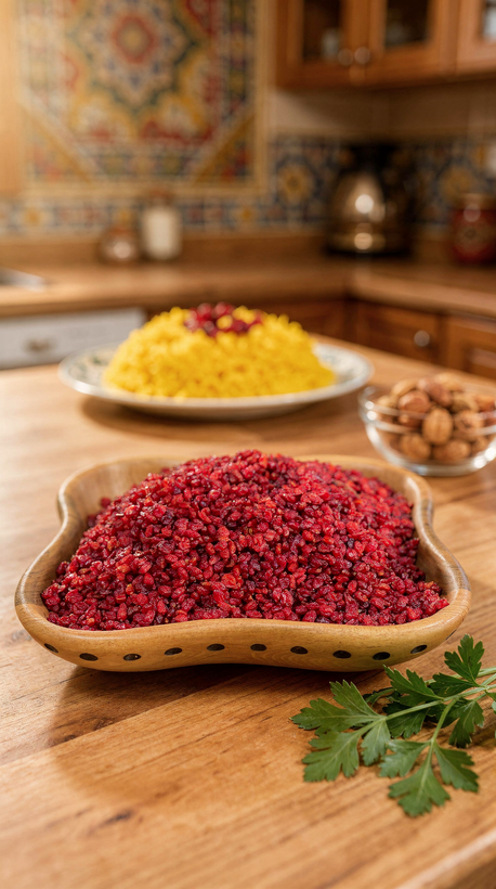 زرشک قرمز تازه دانه پفکی